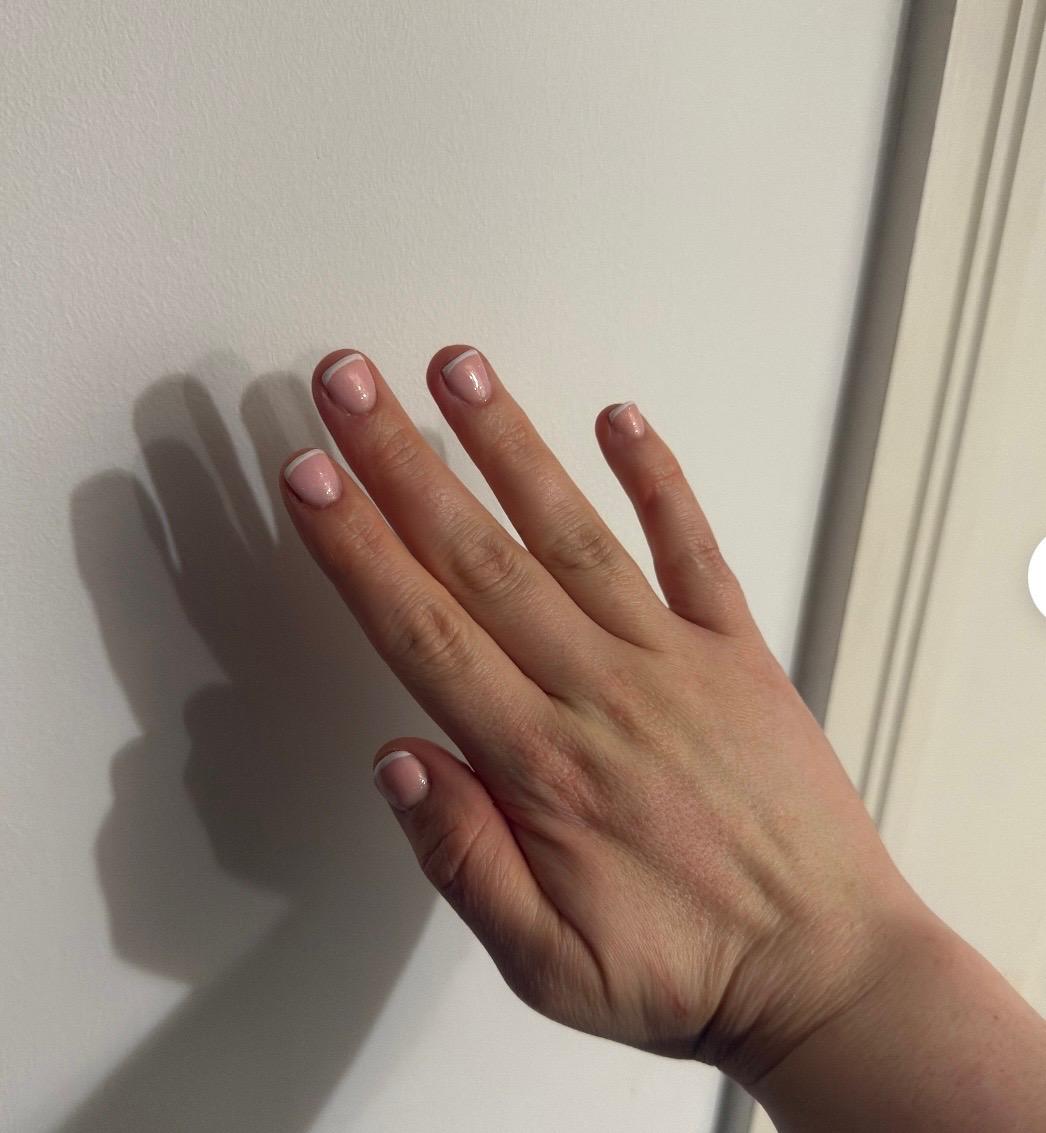 Unedited nail photo taken on a phone